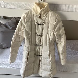 Jessica Simpson Cream Puffer Coat